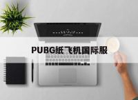 [PUBG纸飞机国际服]pubg纸飞机国际服破解版