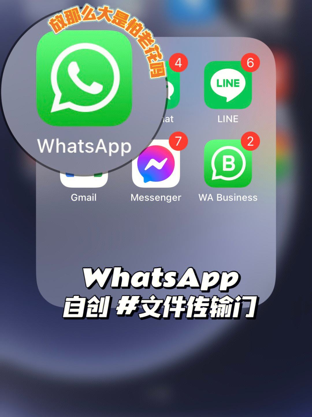 包含whatsapp上的文件怎么保存到微信上的词条