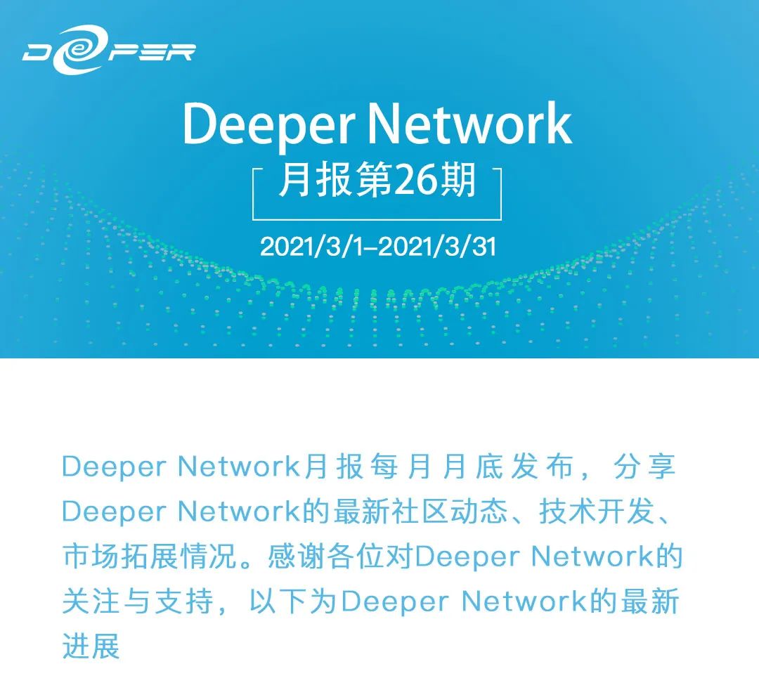 关于deepernetwork币的价格的信息